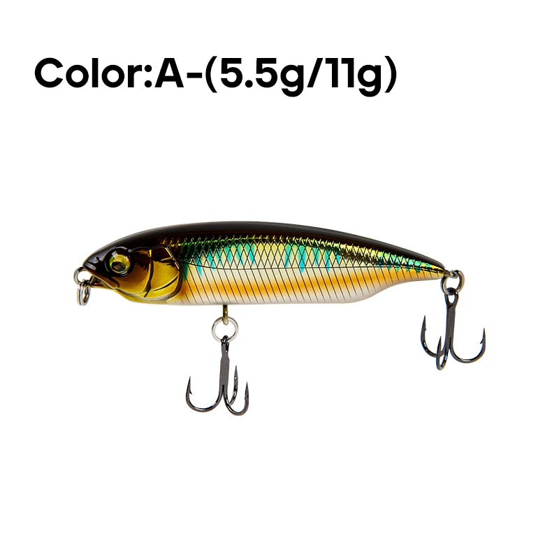 LETOYO 59mm 80mm Sinking Trout Lure Stick Pencil Lure Stickbait Freshwater Artificial Bait Trout Bass Pike Fishing Lure