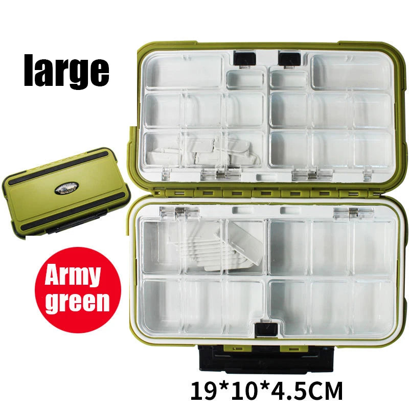 Waterproof Double-Sided Fishing Tackle Box | Lakeside Tackle