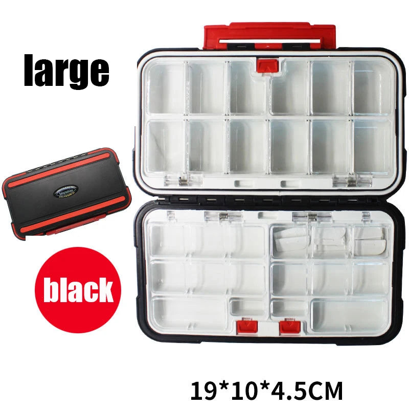 Waterproof Double-Sided Fishing Tackle Box | Lakeside Tackle