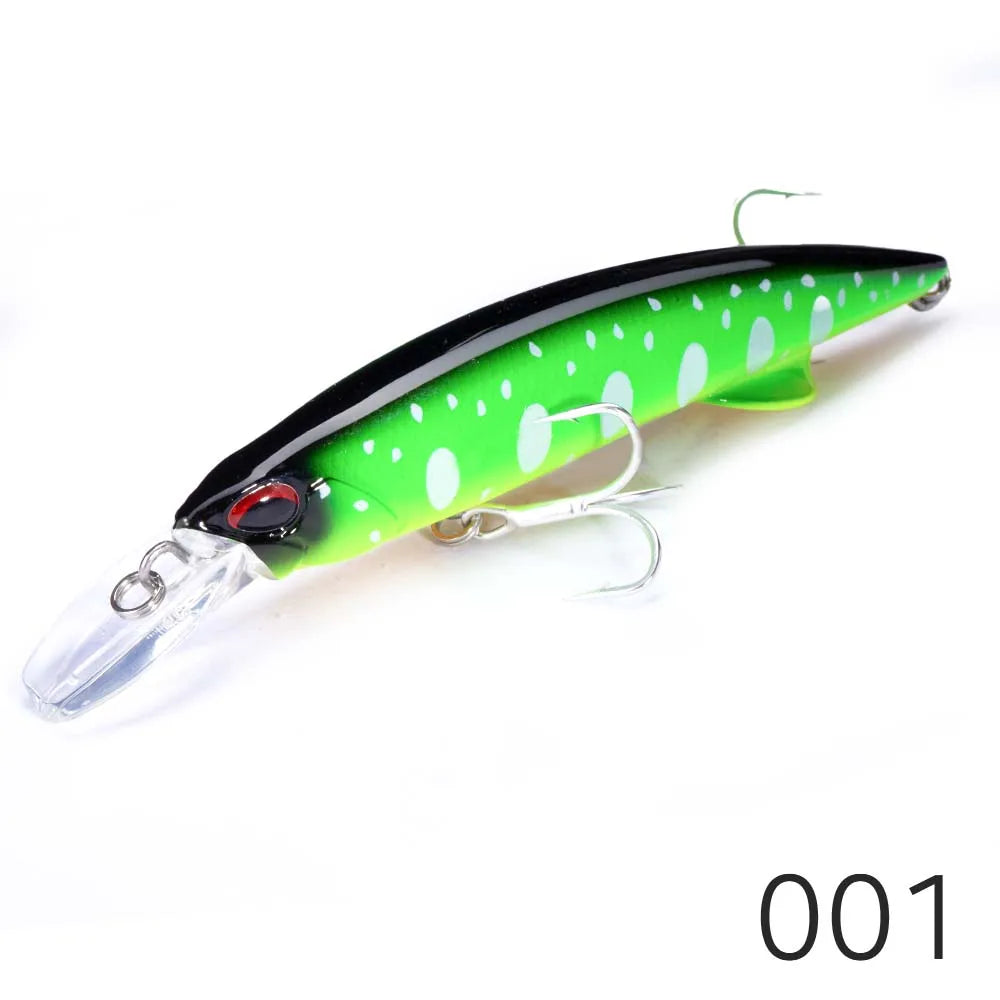 D1 Sea Minnow Heavy Sinking Lure 92mm 49g 110mm 60g Rocks & Beach Hard Bait Tuna Wobblers Carp Crankbait Pike with Treble Hooks