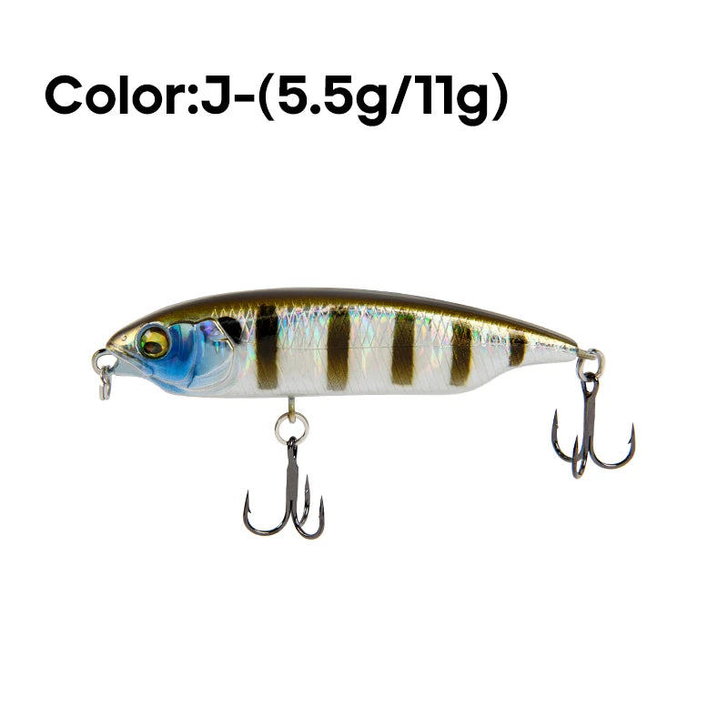 LETOYO 59mm 80mm Sinking Trout Lure Stick Pencil Lure Stickbait Freshwater Artificial Bait Trout Bass Pike Fishing Lure