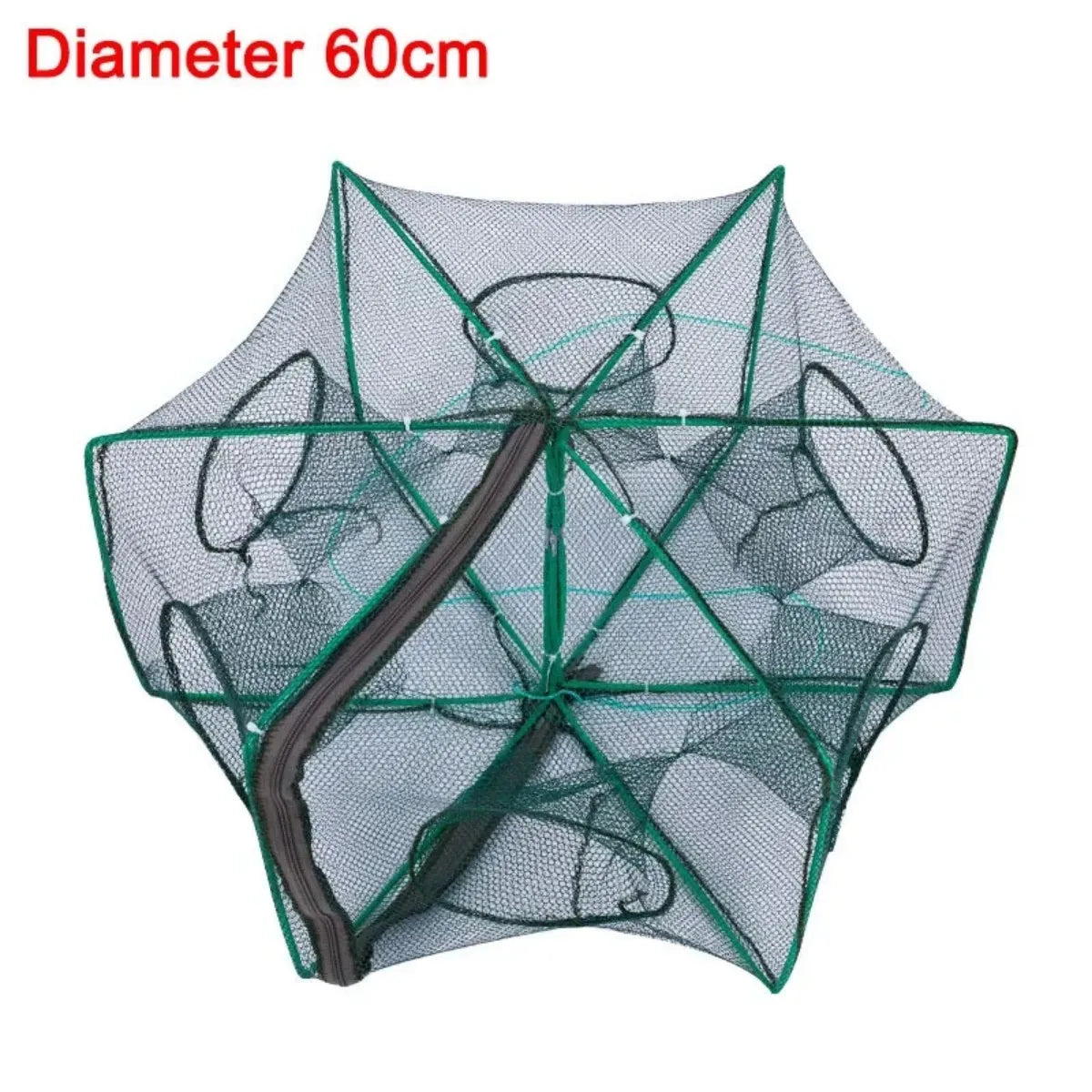 6-Hole Folding Fishing Trap – Smart, Compact, and Efficient Catching