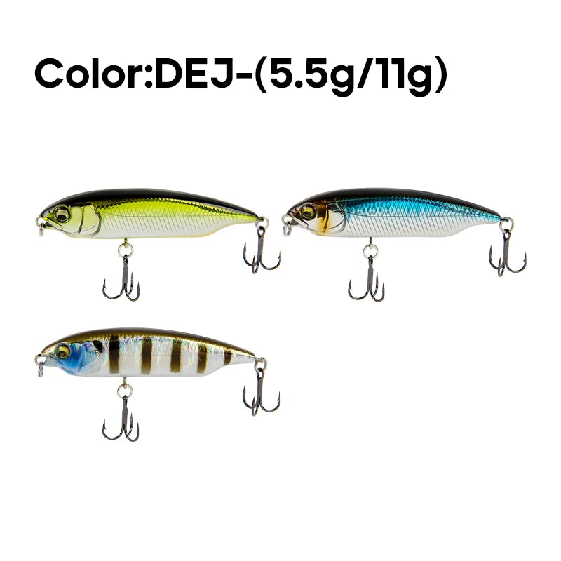 LETOYO 59mm 80mm Sinking Trout Lure Stick Pencil Lure Stickbait Freshwater Artificial Bait Trout Bass Pike Fishing Lure