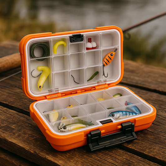 Waterproof Double-Sided Fishing Tackle Box | Lakeside Tackle
