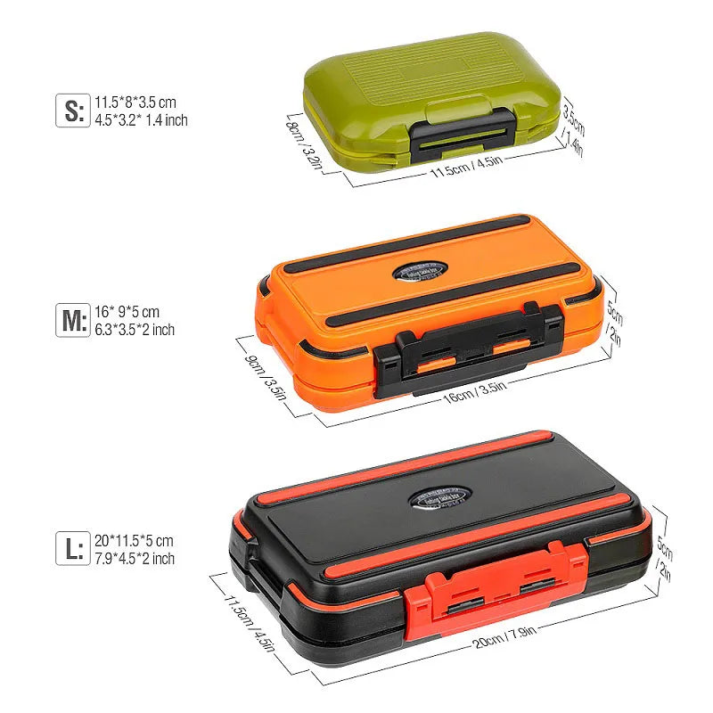 Waterproof Double-Sided Fishing Tackle Box | Lakeside Tackle