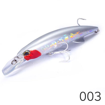 D1 Sea Minnow Heavy Sinking Lure 92mm 49g 110mm 60g Rocks & Beach Hard Bait Tuna Wobblers Carp Crankbait Pike with Treble Hooks