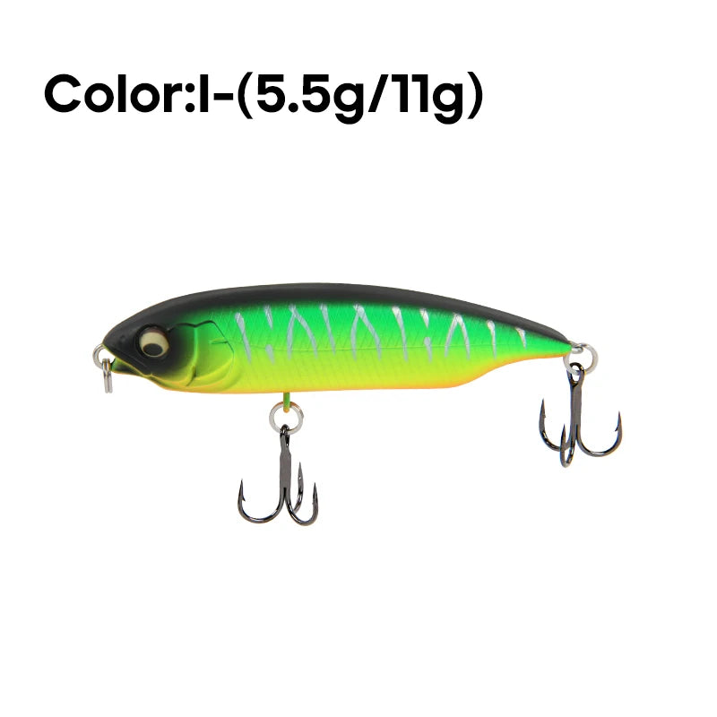 LETOYO 59mm 80mm Sinking Trout Lure Stick Pencil Lure Stickbait Freshwater Artificial Bait Trout Bass Pike Fishing Lure