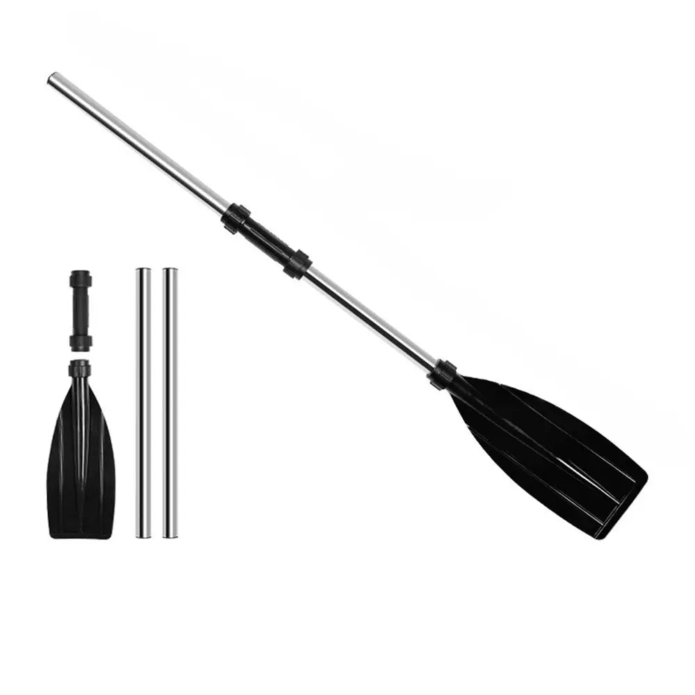 Aluminum Alloy Kayak Paddles Thicken Anti-twist Design Canoe Oars Durable Portable Fishing Boat Pulp Boating Accessories