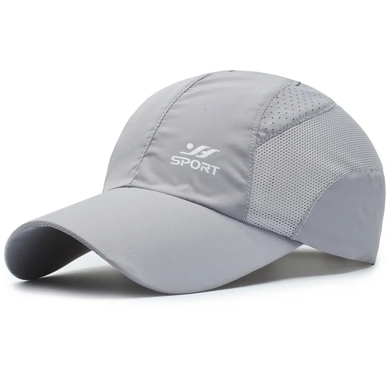 Stay Protected in Style: UV Protection Baseball Cap with Quick-Drying Soft Top, Breathable Strapback for Hiking, Fishing & Outdo