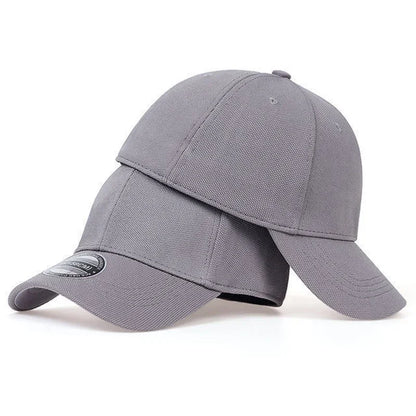 Premium Cotton Fitted Baseball Cap – Breathable Outdoor Style