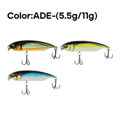 LETOYO 59mm 80mm Sinking Trout Lure Stick Pencil Lure Stickbait Freshwater Artificial Bait Trout Bass Pike Fishing Lure