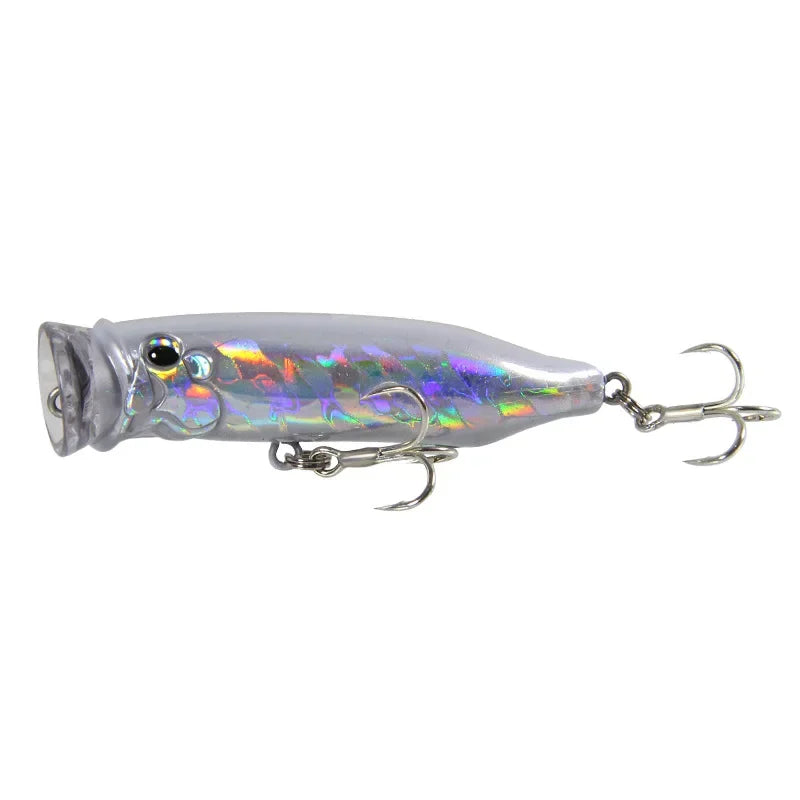 WaveStrike™ Popper Lure 7cm – Topwater Floating Crankbait