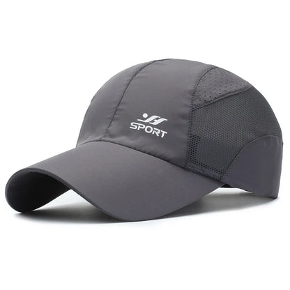 Stay Protected in Style: UV Protection Baseball Cap with Quick-Drying Soft Top, Breathable Strapback for Hiking, Fishing & Outdo