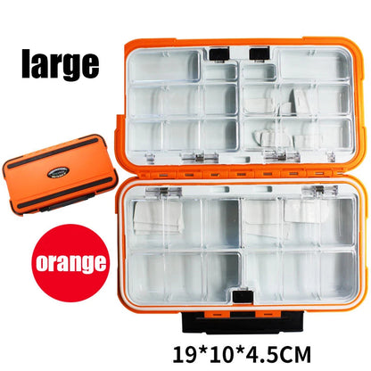 Waterproof Double-Sided Fishing Tackle Box | Lakeside Tackle