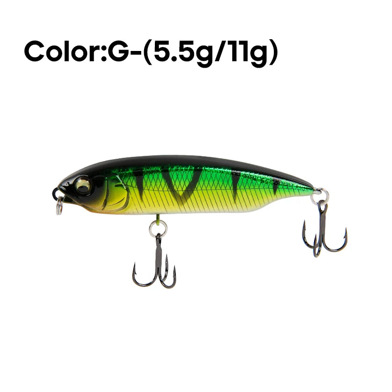 LETOYO 59mm 80mm Sinking Trout Lure Stick Pencil Lure Stickbait Freshwater Artificial Bait Trout Bass Pike Fishing Lure