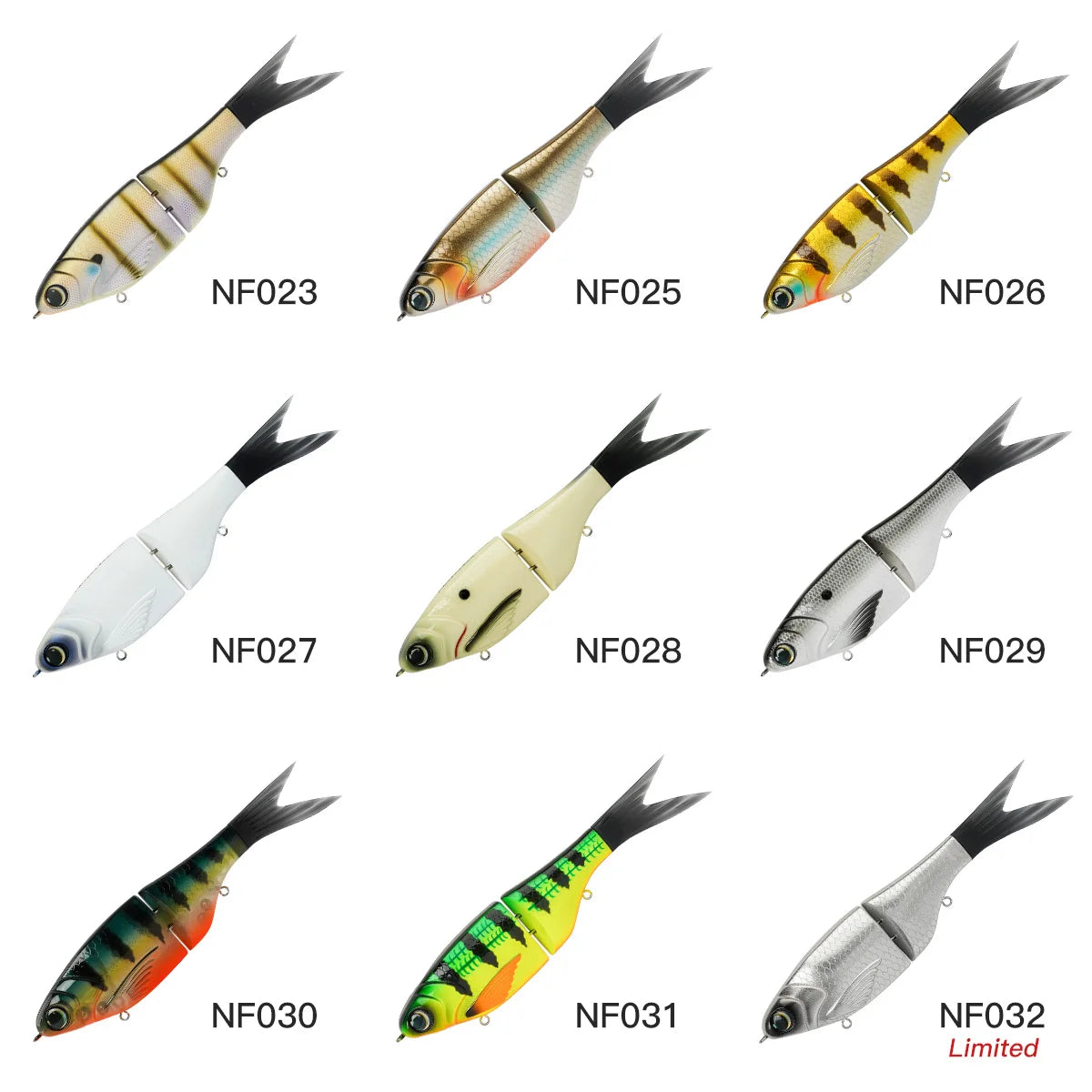 Noeby Amata Glide Swimbait Soft Lure 215mm 73g Slow Sinking Silicone Wobblers for Pike Bass Shad Glide Swimbait Fishing Lures