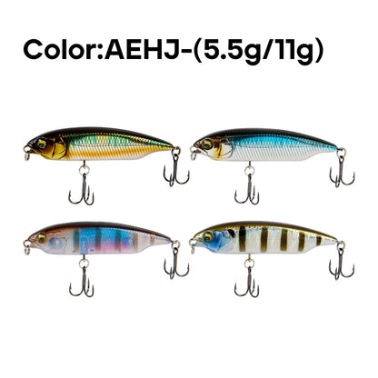 LETOYO 59mm 80mm Sinking Trout Lure Stick Pencil Lure Stickbait Freshwater Artificial Bait Trout Bass Pike Fishing Lure