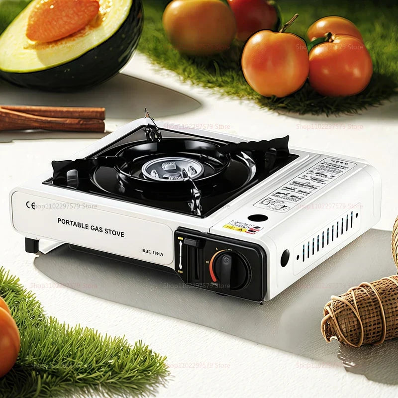 Portable Camping Cartridge Stove White-2