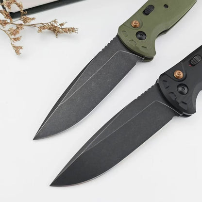 BM 4300 Folding Knife G10 Handle Wilderness Exploration, Hunting, Tactical Combat, Ergonomic Handle, EDC Multi-functional Knives