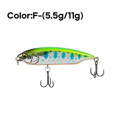 LETOYO 59mm 80mm Sinking Trout Lure Stick Pencil Lure Stickbait Freshwater Artificial Bait Trout Bass Pike Fishing Lure
