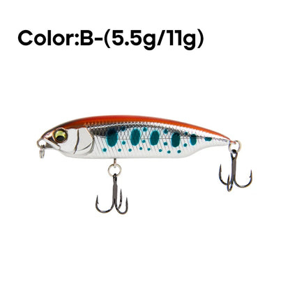 LETOYO 59mm 80mm Sinking Trout Lure Stick Pencil Lure Stickbait Freshwater Artificial Bait Trout Bass Pike Fishing Lure