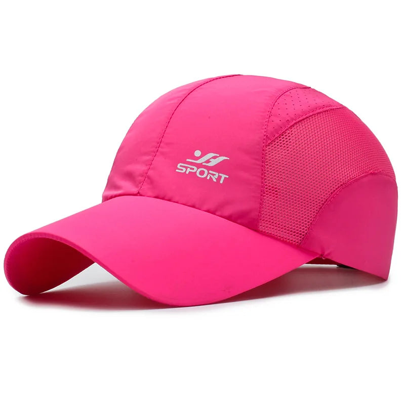 Stay Protected in Style: UV Protection Baseball Cap with Quick-Drying Soft Top, Breathable Strapback for Hiking, Fishing & Outdo