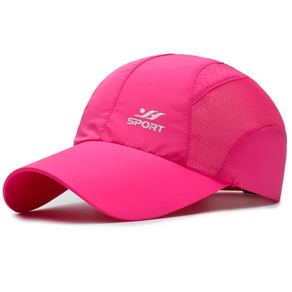 Stay Protected in Style: UV Protection Baseball Cap with Quick-Drying Soft Top, Breathable Strapback for Hiking, Fishing & Outdo