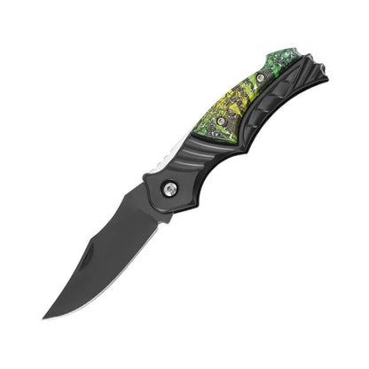 New Portable Outdoor Folding Fruit Knife for Kitchen Supplies, Sharp Survival Knife, Suitable for Camping and Hiking