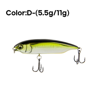 LETOYO 59mm 80mm Sinking Trout Lure Stick Pencil Lure Stickbait Freshwater Artificial Bait Trout Bass Pike Fishing Lure