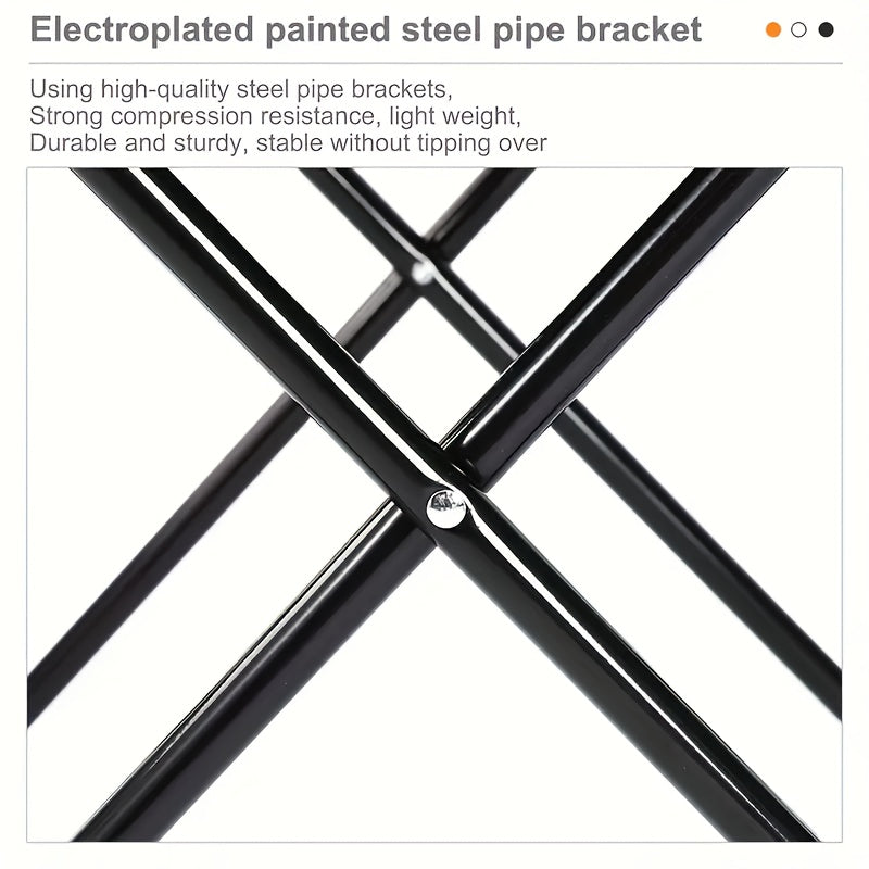 Camping Chair with Portable Steel Frame