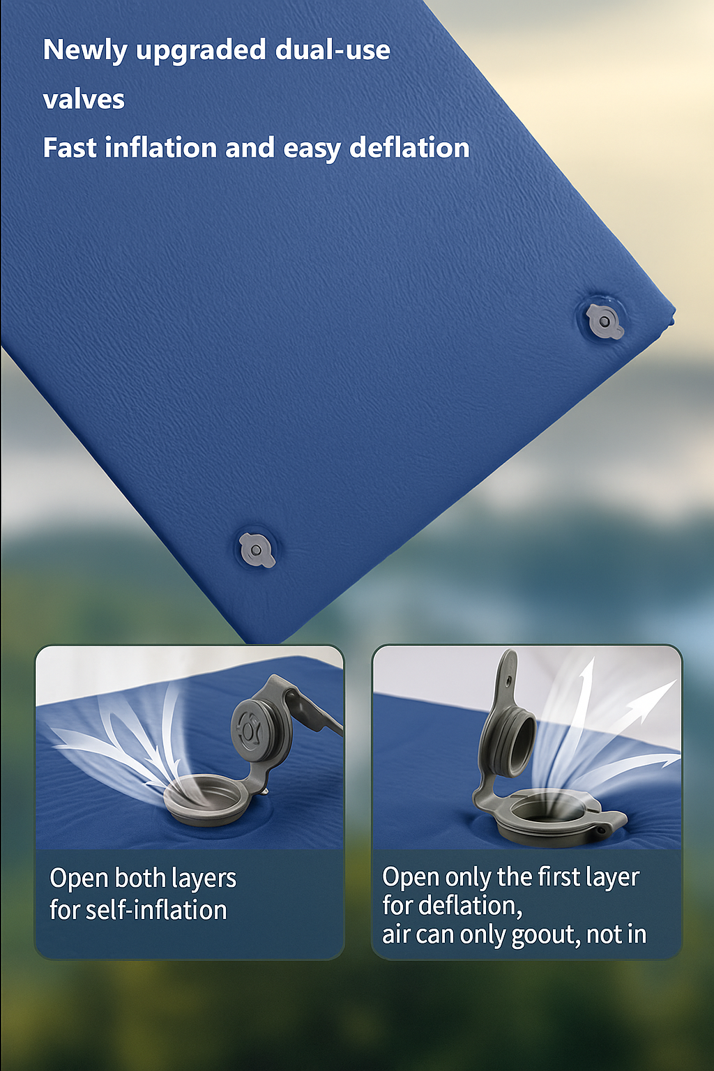 AeroRest™ 20s Self-Inflating Camping Mattress